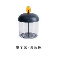 物鸣洗面奶打泡器洗发水便携式起泡器洗脸神器打泡杯发泡气泡沫瓶 深蓝色
