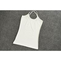 现代舞练功服女成人宽松性感透视舞蹈演出服套装新款舞蹈服装 吊带白色 均码