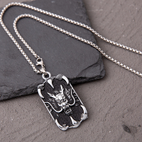 日韩情侣简约钛钢毛衣链个性ins嘻哈吊坠链子项链男士潮牌配饰女 1画油龙头