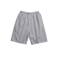 夏天韩版小蜜蜂刺绣五分西裤男士修身复古百搭抗皱免烫短款休闲裤 灰色D09 27