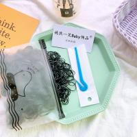 一次性皮筋拆取不伤发头绳儿童拆发神器编发工具盘发器发夹便携式 拆发神器+混装大小号加厚皮筋 2件套