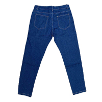 春夏新款牛仔裤男士直筒宽松大码男装裤休闲工作男裤长裤尾货港风 K15微弹蓝色 M [95-115斤]