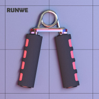 朗威握力器男式专业练手力旗舰店手劲锻炼康复训练手指力腕力健身 红色加强泡棉握力器一个