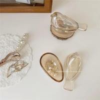 ins风琥珀色小鸟玻璃收纳罐 vintage戒指项链首饰收纳盒家居摆件 玻璃小鸟