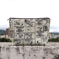 少女心化妆包防水布大容量便携史努比洗漱袋旅行户外收纳ins火超 漫画史努比