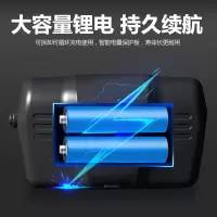 蝎子灯户外专用紫光超亮捉照蝎子灯白加紫光头戴式强光手电头灯 白紫双光源蝎子灯 双锂电套餐
