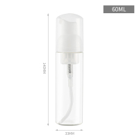 慕斯泡沫起泡瓶洗发水分装瓶洗手液瓶子按压式洗面奶起泡器打泡器 60ml旅行便携款起泡瓶