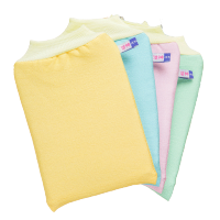 洁神搓澡巾双面男女士专用不疼搓泥神器洗澡后背不伤皮肤专用澡巾 组合四块装