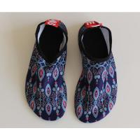 男女泰国沙滩袜防滑速干透气潜水鞋潜水袜海边户外潜水浮潜沙滩鞋 复古兰 鞋底标40-41(适合39-40码的脚)