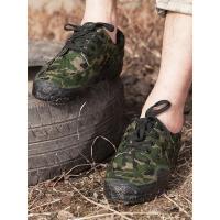 贞国悠户外解放鞋劳保鞋黄球鞋男女工地鞋农田低帮耐磨军训作训鞋 林数(低帮) 35码 原版解放鞋