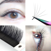 特价0.07嫁接睫毛日式开花睫毛可单根可开花种植眼睫毛 0.05粗 J翘 10mm
