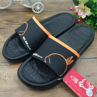 流氓兔特大码男士夏季新款加肥45加大46家居47防滑48外穿49凉拖鞋 黑色 139流氓兔 37 运动鞋码适合37脚