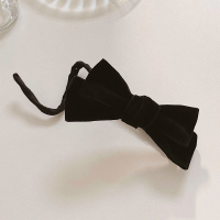 懒人扭扭夹盘发神器魔术丸子头盘发器蝴蝶结头饰发夹发带新款发饰 黑色1