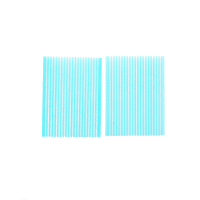 发粘碎发贴头贴魔法贴发贴沾头发的神器刘海贴发帖魔术贴女头饰品 天蓝色[10片装]