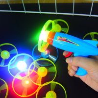 儿童益智力动脑玩具男孩1一2岁宝宝两周6女孩9小孩3到4至三多功能 .1枪 2飞盘 1发光飞盘/色随机