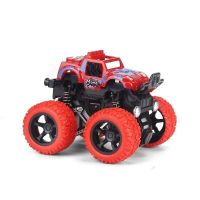 惯性四驱越野车多颜色男孩女孩中性儿童彩盒礼物小玩具耐摔质量款 [红色]惯性越野车