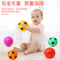 儿童皮球幼儿园专用拍拍球1岁宝宝小皮球婴儿足篮球西瓜皮球玩具 打气筒+球针