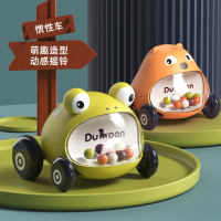 宝宝玩具车套装各类车儿童惯性车男孩女孩动物小汽车婴儿回力车 凸凸小萌车(青蛙+老虎)