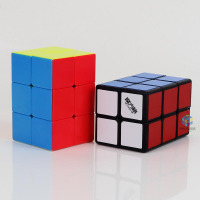 奇艺魔方格223魔方 异形魔方二二三入门异型魔方套装小孩早教玩具 泛新223[实色]无教程