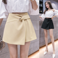 2021春夏新款高腰显瘦时尚短裤a字裙宽松包臀裙子潮不规则半身裙