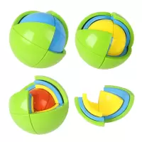 智力球PUZZLE BALL创意科教拼装魔方玩具儿童六一节儿童生日礼物 益智球