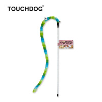 鱼生小铺 touchdog花园鳗逗猫棒 溜猫棒猫咪玩具 绿色条纹TCCP0031