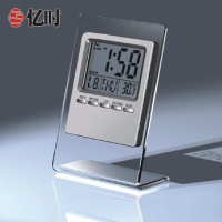 忆时学生用电子闹钟创意透明简约个性儿童卧室小LED床头智能时钟