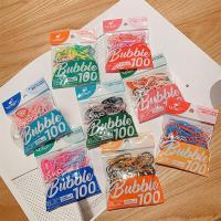 8包糖果色婴儿橡皮筋不伤发马卡龙一次性发绳TPU宝宝加厚打底发圈 8小包(大约800根)