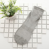 蹦床袜子专用袜防滑薄款男女中筒袜早教中心袜长款大人透气网眼袜 灰色 中号5-12岁脚长16-19cm