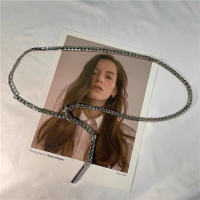 辣妹甜心ins腰链街舞蹦迪嘻哈金属链条裤链百搭腰带配饰男女通戴