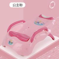 儿童洗头躺椅可折叠洗头神器宝宝家用小孩坐洗发婴儿洗头发床凳子 粉色/折叠加厚大号/1—10岁