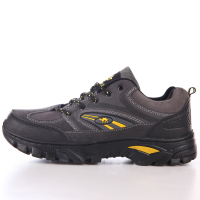 春季户外休闲鞋男士登山鞋野外慢跑鞋防水防滑劳保鞋徒步鞋旅游 深灰色 39