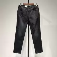 [隶系列]百搭通勤时尚气质牛仔裤春季新款衣本品牌女装折扣店 蓝黑色 150/70