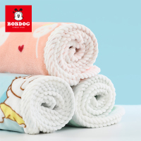 巴布豆婴儿盖毯新生宝宝抱毯夏季儿童空调毯夏凉被法兰绒午睡毯子