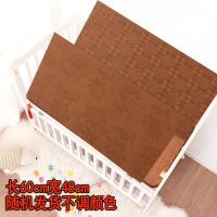 夏季冰丝席藤席0.9/1.2/1.5/1.8m单双人三件套草席可折叠宿舍凉席 摇篮凉席45x65cm(无枕套) 其它