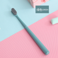 万根毛牙刷成人超软细密月子产后孕妇孕期专用软毛刷情侣牙刷套装 绿色单支