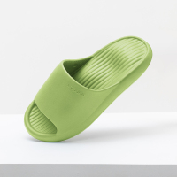 夏季抑菌抗菌防臭EVA不臭脚拖鞋男女士踩屎感浴室防滑室内软厚底 果绿色-日式防臭(软底) 35-36(建议35-36码)