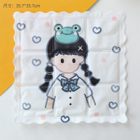 夏季降温可爱卡通冰垫学生宿舍午睡椅垫夏天免注水宠物凝胶坐垫 可爱女生