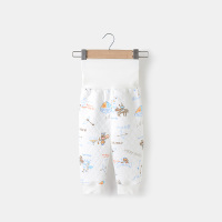 婴儿裤子秋冬季夹棉保暖高腰护肚脐裤子男女宝宝秋裤三层加厚裤子 9256勇士款 59cm