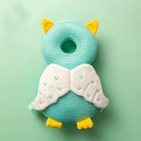 网眼宝宝学步走路防摔婴儿童护头枕帽小孩头部防撞后摔保护垫 网眼猫头鹰