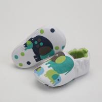 春夏季婴儿鞋防滑软底地板鞋0-1—2-3岁不掉男女宝宝学步鞋子透气 白象棉布底 单鞋 2码/内长10.7cm/2-6个月