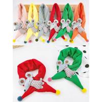 儿童围巾秋冬季男女童保暖围脖宝宝围巾小老鼠婴儿潮流新款卡通风