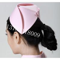 护士帽 加厚 护士帽 白色粉色蓝色 护士服 医师服白大褂 白色 均码