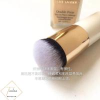 日本小胖墩粉底刷 BB霜刷 便携圆平头化妆刷 不吃粉 秒上妆 全长10.2cm，刷毛长1.5cm 人造纤维