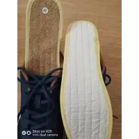 瓜呱络 1双 天然丝瓜瓤鞋垫去臭吸汗透气按摩足底促血液循环 一双薄款18 34