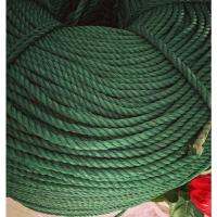 绿色尼龙绳子 捆绑绳晾衣晒被搬家绳货车广告绳子大棚压膜绳 6毫米10米