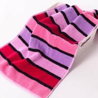 金号品牌 专柜全棉超厚深色耐脏毛巾 情侣双色 特价一条 红色 一条 72x36cm