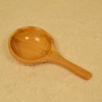 厂家木瓢勺泡澡木水瓢大号木制家用木水漂舀水勺木质洗澡沐浴 褐色