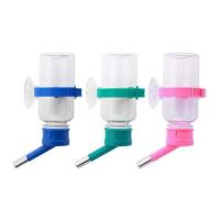 台湾禾祺 龙猫 兔子 仓鼠 水壶 水瓶饮水器 滚珠不漏水 H120 120cc 拉环吸盘