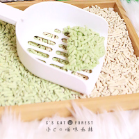 love爱宠爱猫cat玉米豆腐猫砂原味绿茶味韩国猫砂猫沙除臭7L 原味